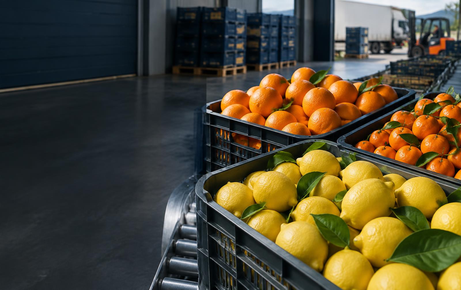 Limoni, arance e mandarini illustrano una guida internazionale al sourcing di agrumi