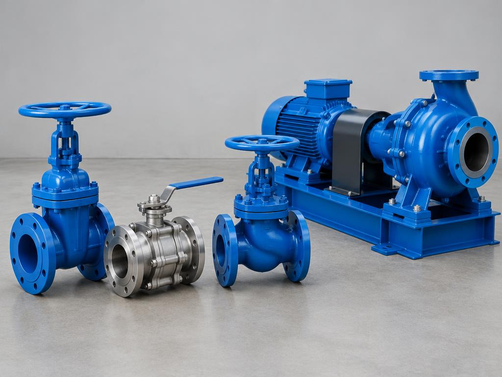 Industrial valves and centrifugal pump for sourcing review