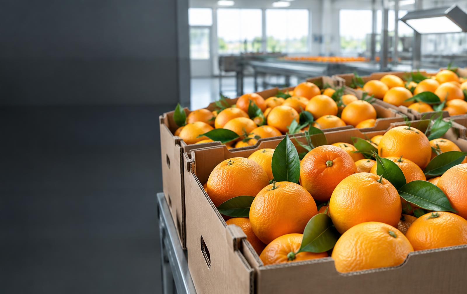 Fresh oranges in cartons for international buyer sourcing review